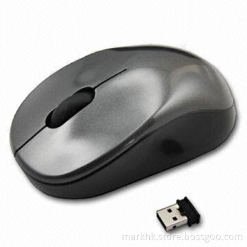 2.4GHz Wireless Mouse with 800DPI High Resolution, Supports Microsoft's Windows OS